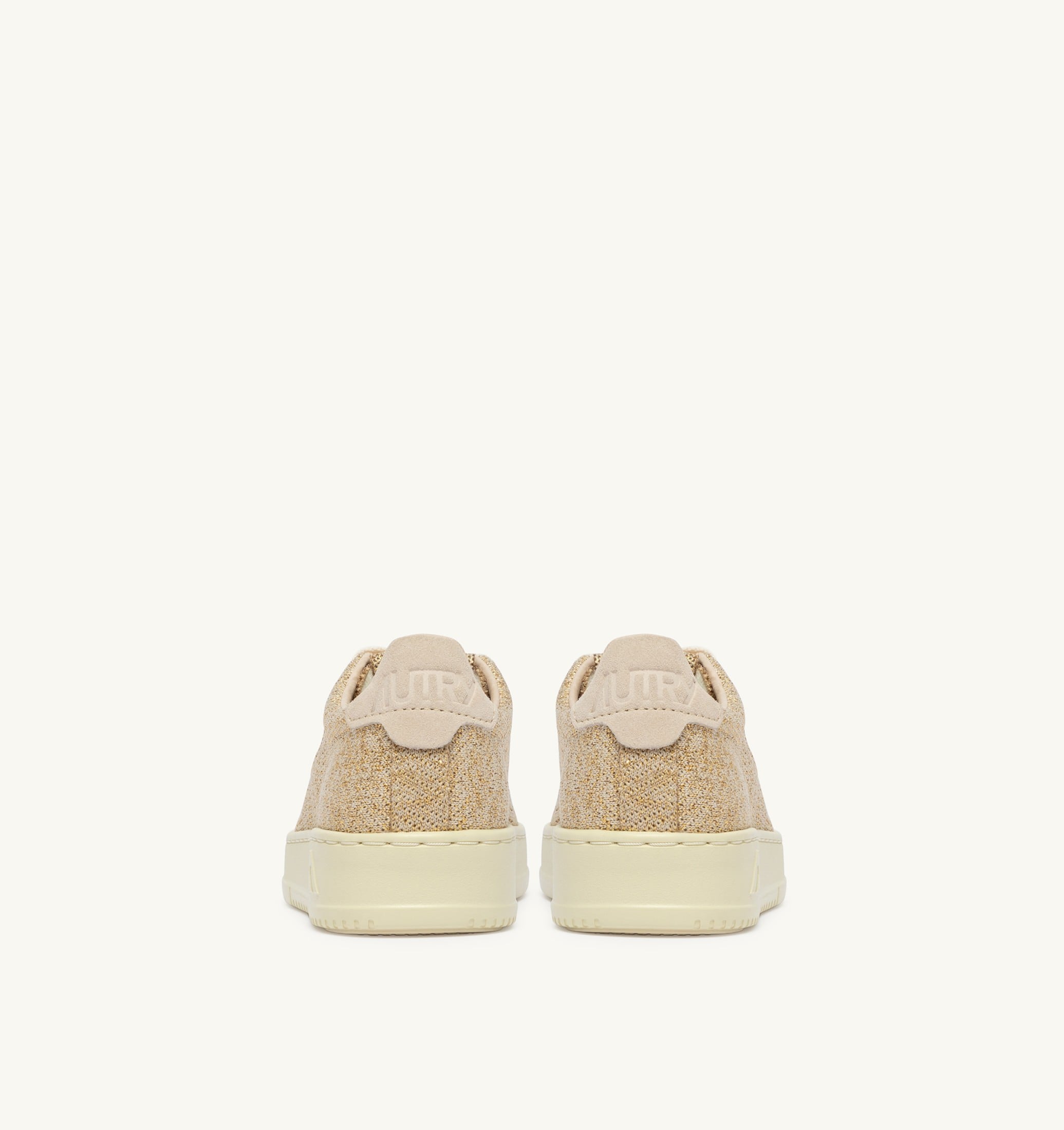 BASKETS MEDALIST EASEKNIT LOW EN MAILLE PLATINE