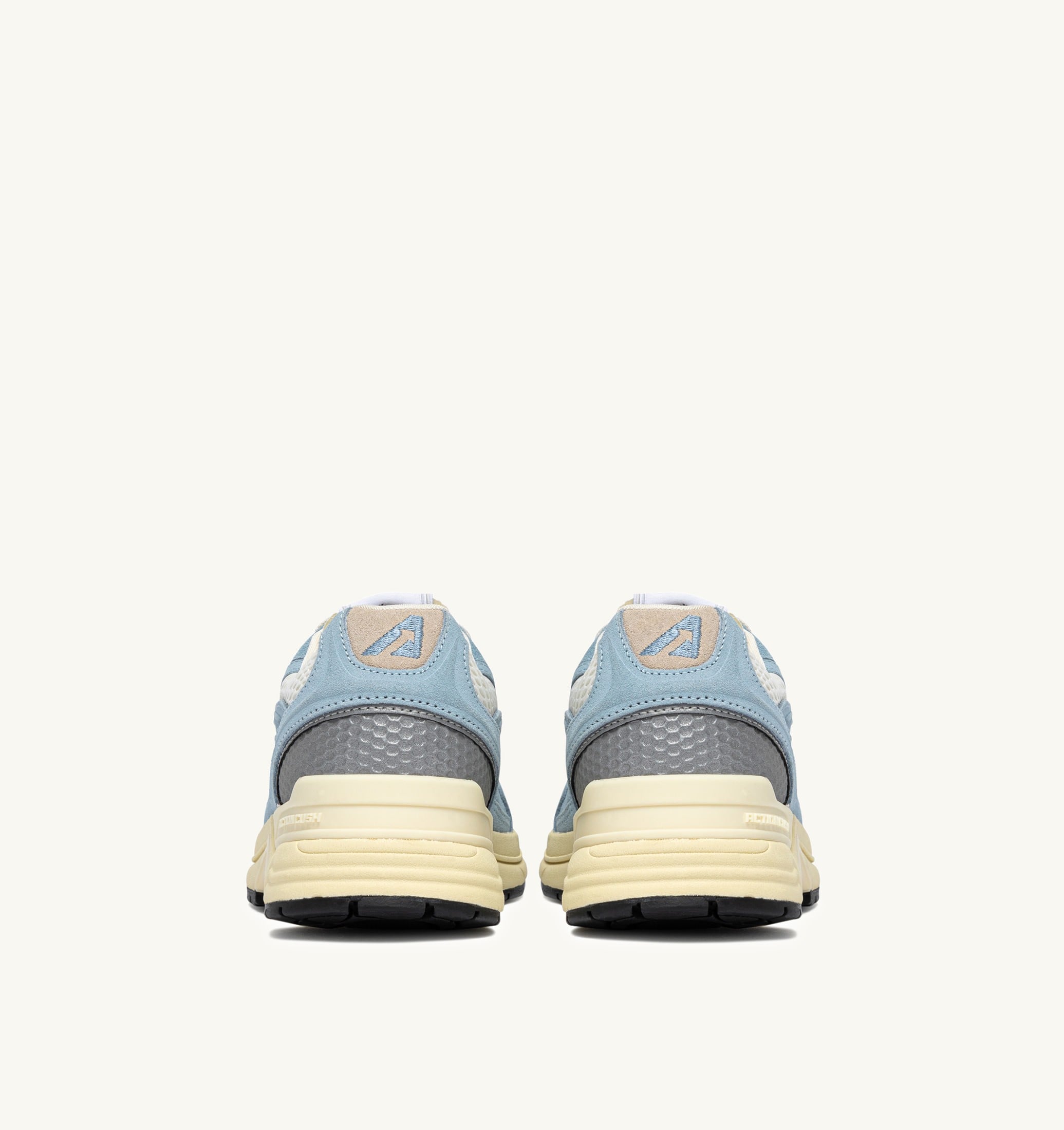 BASKETS HYPERWAY EN MESH ET DAIM PORTOFINO ET MARSHMALLOW