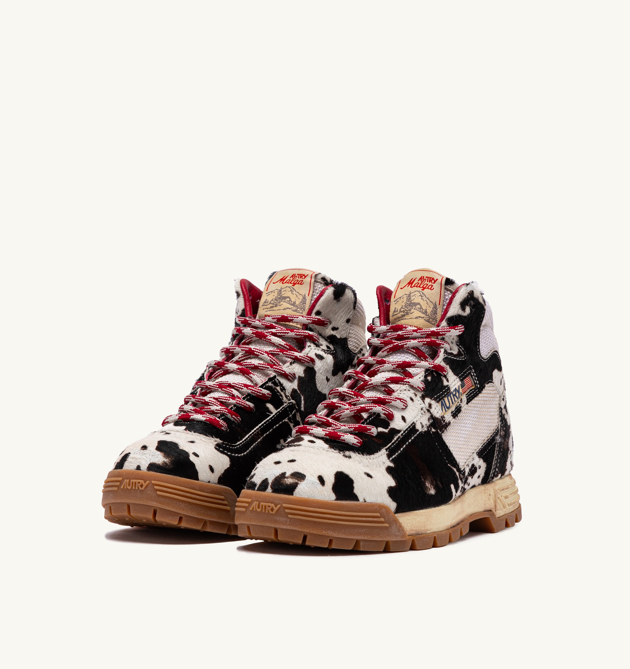 MALGA EFFET POULAIN MARSHMALLOW ET MARRON