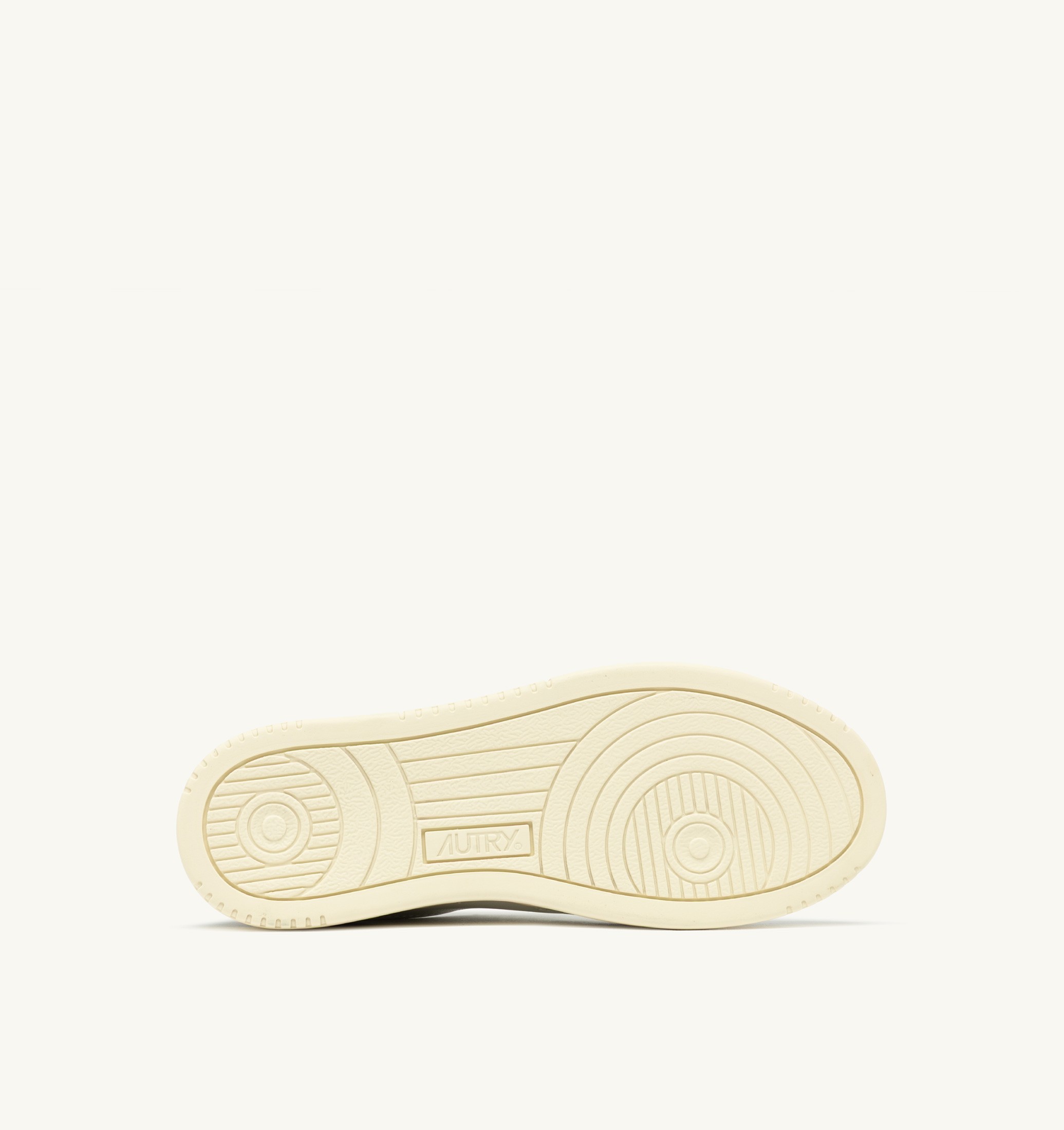 BASKETS MEDALIST LOW EN CUIR BLANC ET DAIM OCÉAN