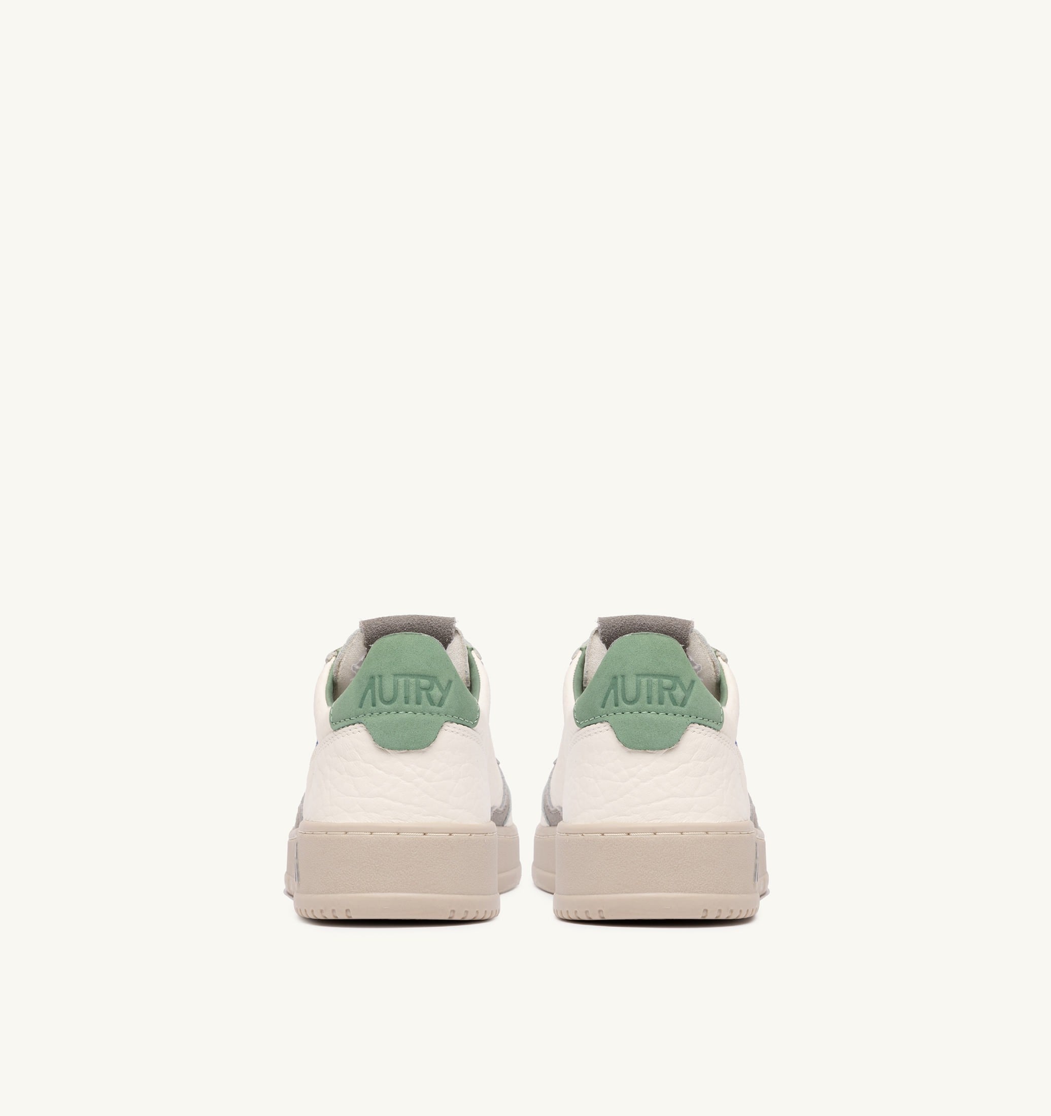 BASKETS MEDALIST LOW EN CUIR FROST ET VAPOR