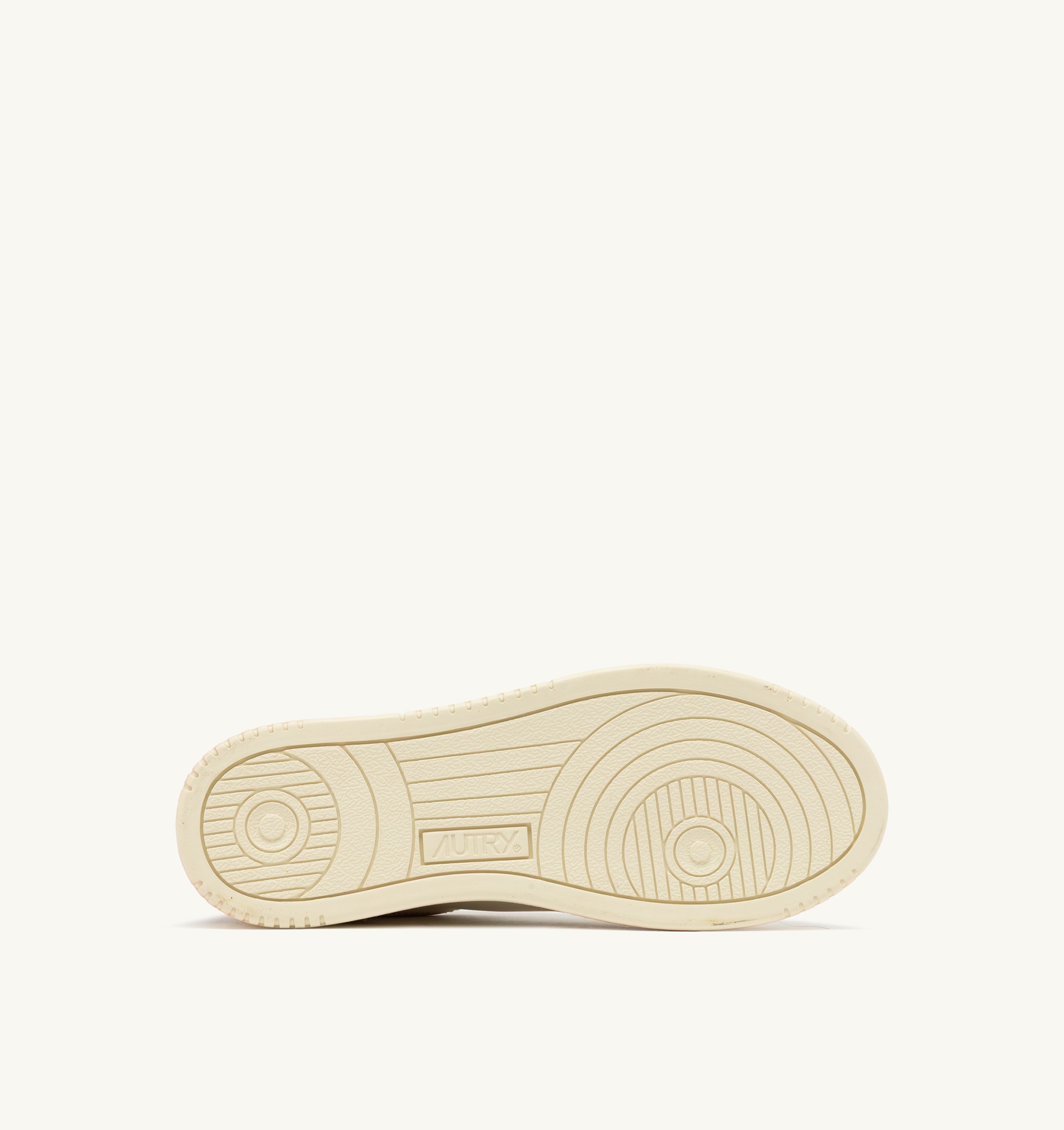 BASKETS MEDALIST LOW SUPER VINTAGE EN CUIR BLANC SALMON ET VANILLA