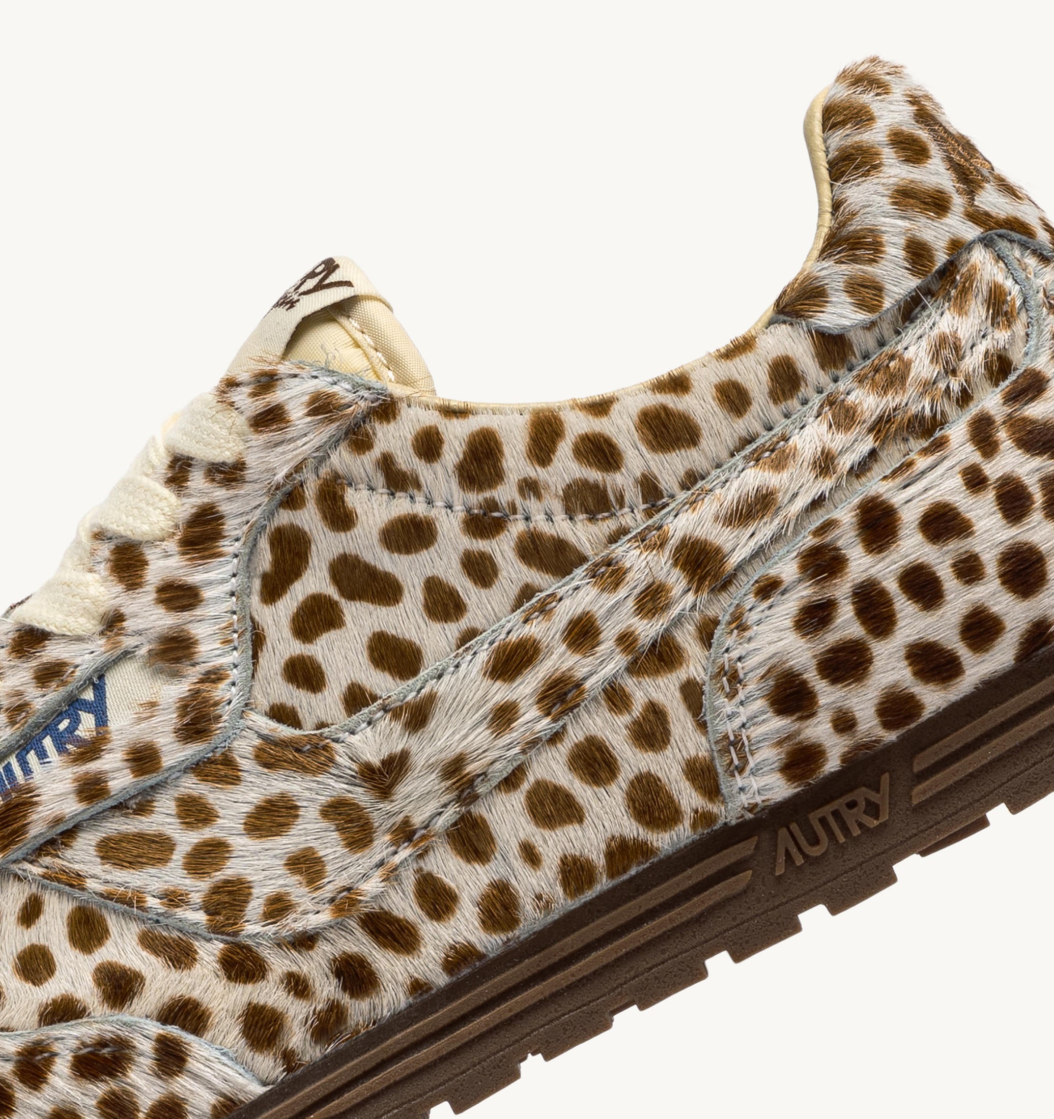 BASKETS WINDSPIN EFFET POULAIN IMPRIMÉ ANIMALIER