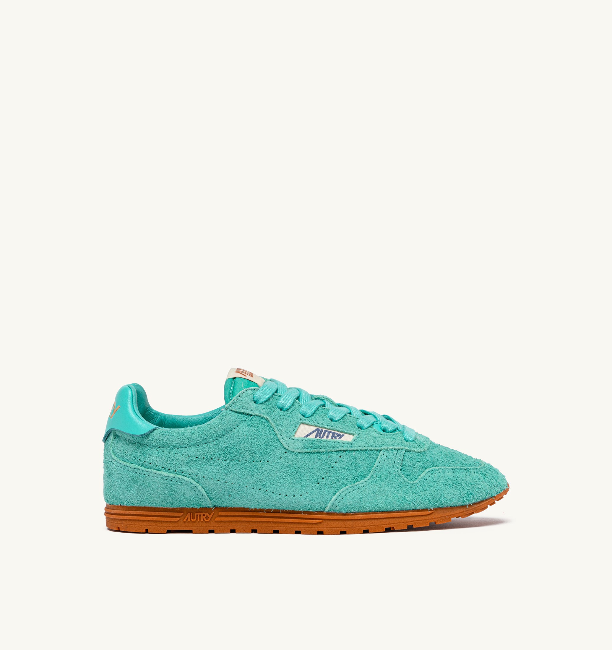 BASKETS WINDSPIN EN DAIM TURQUOISE