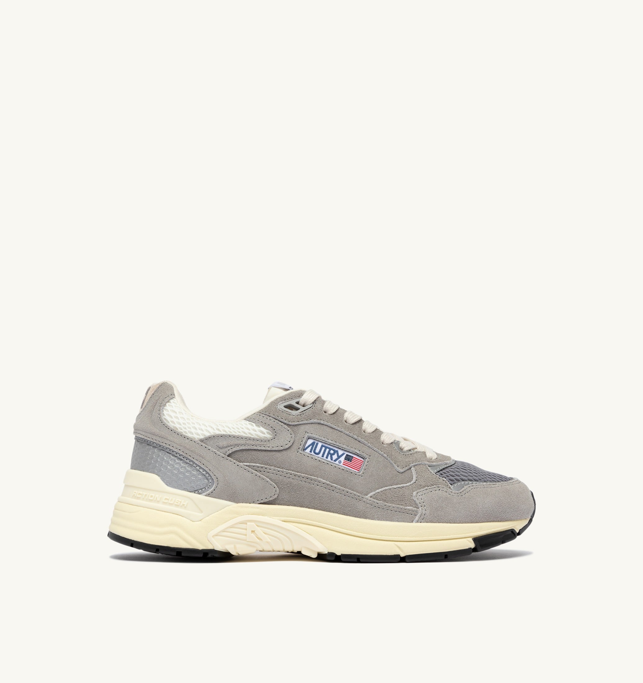 BASKETS HYPERWAY EN DAIM ET MESH MARSHMALLOW ET PLOMB