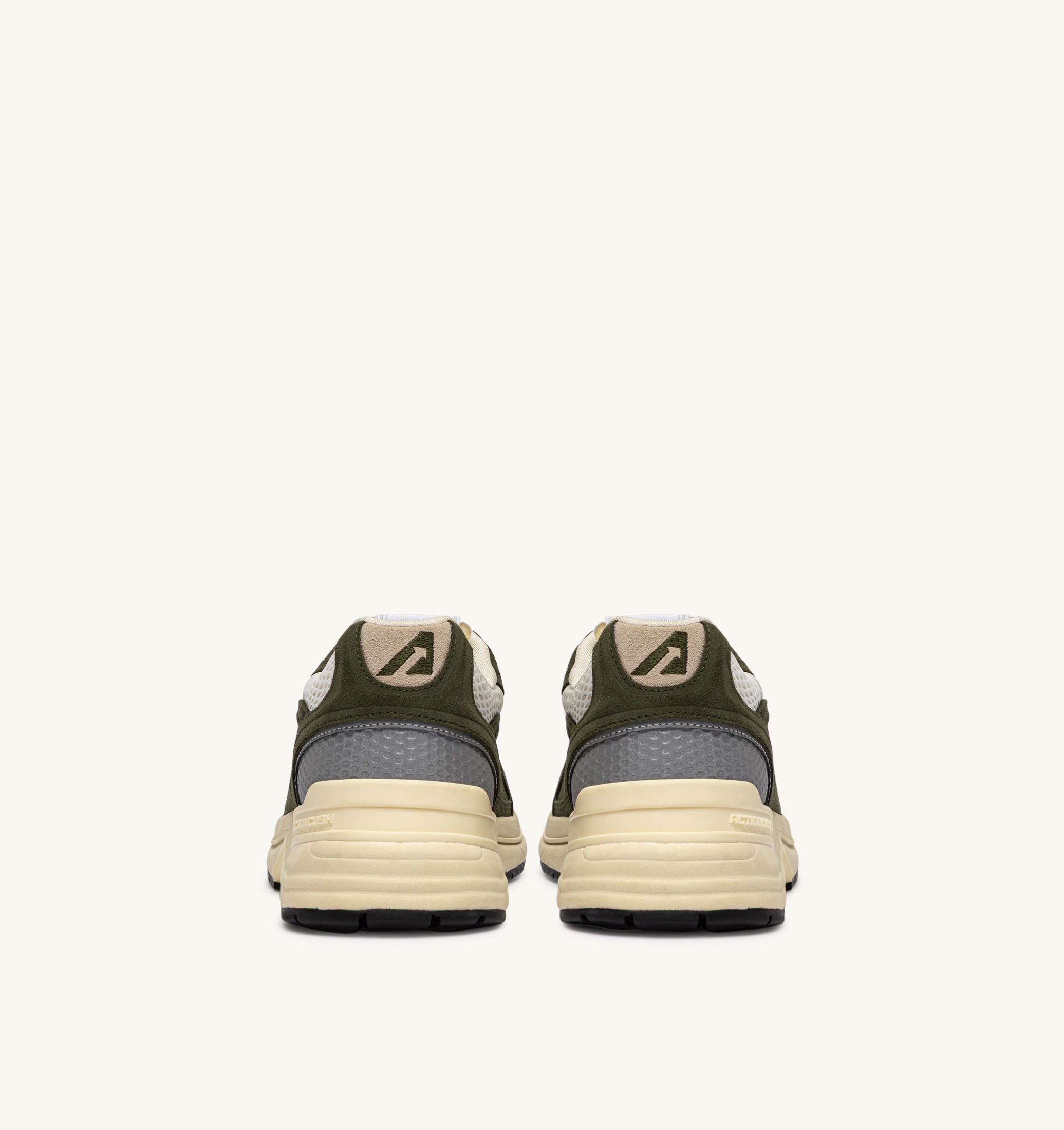 BASKETS HYPERWAY EN DAIM ET MESH MARSHMALLOW ET SAUGE