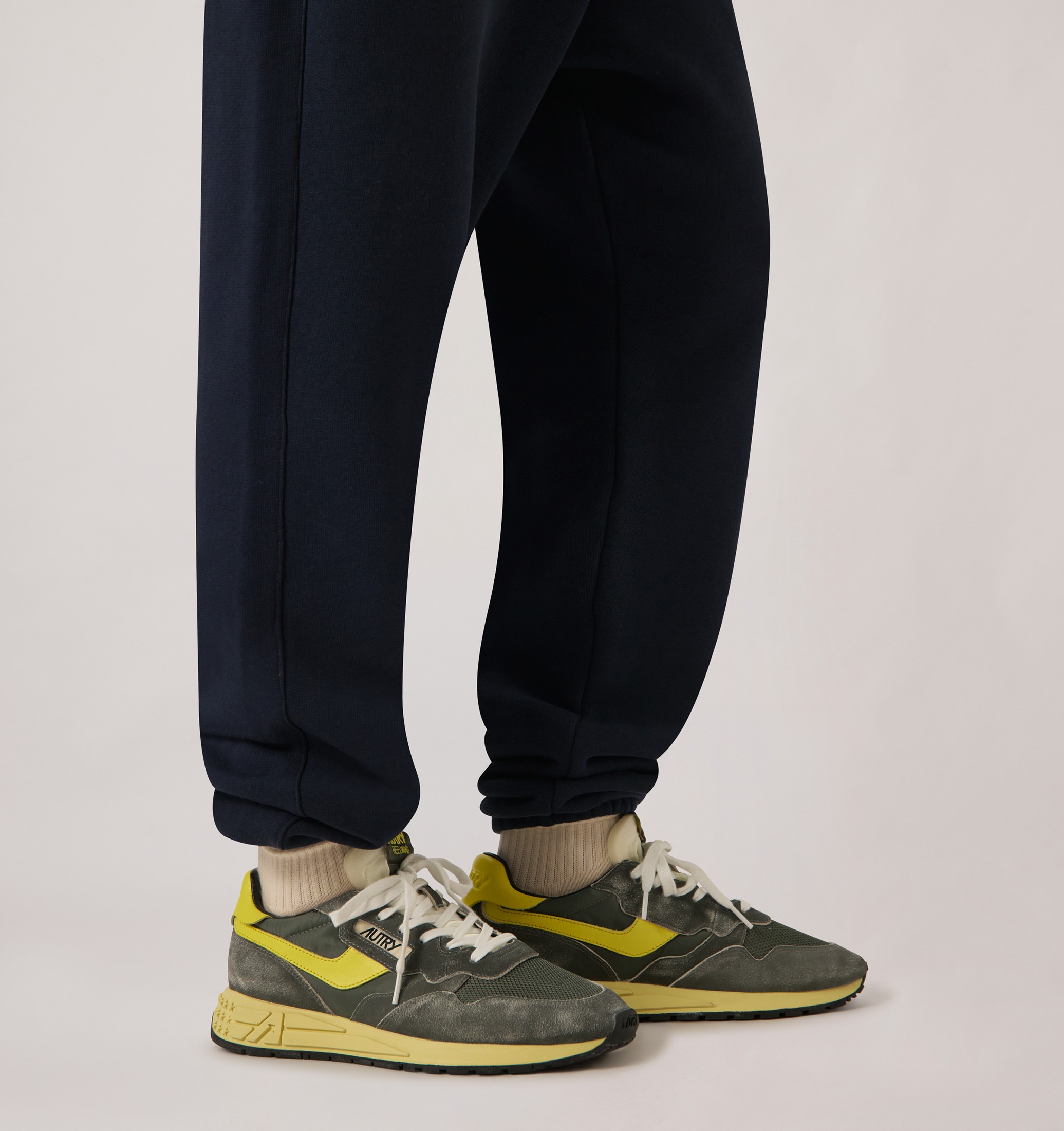 BASKETS REELWIND LOW EN NYLON ET DAIM DEEP GREEN SUGAR ET QUINCE